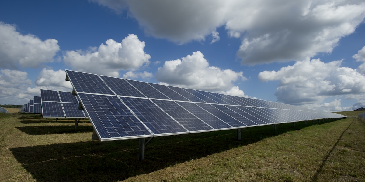 Solar panels being installed on mountain village rooftop
